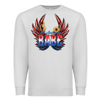 Dove Grey All America Babe Premium Sweatshirt - JahusDesignShop