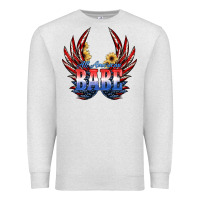 Oatmeal Heather All America Babe Premium Sweatshirt - JahusDesignShop