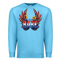 Ocean Blue All America Babe Premium Sweatshirt - JahusDesignShop