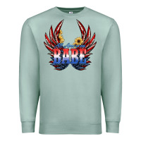 Seafoam All America Babe Premium Sweatshirt - JahusDesignShop