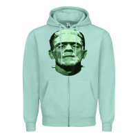 Seafoam frankenstein monster classic horror flick t shirt Zipper Hoodie - linhVisuals
