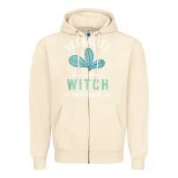 Sandshell funny herbalist because a witch is frowned upon herbalism t shirt Zipper Hoodie - linhVisuals