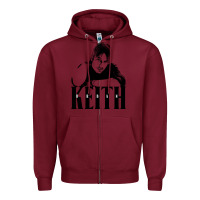 Burgundy keith urban music concert Zipper Hoodie - linhVisuals
