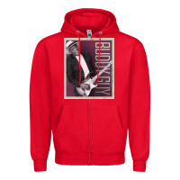 Red buddy guy classic Zipper Hoodie - linhVisuals