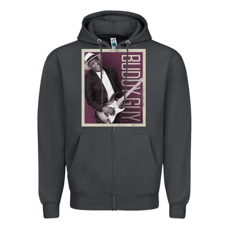 Buddy Guy Classic Zipper Hoodie by linhVisuals | Teevron