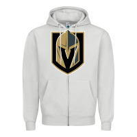 Dove Grey the-vegas-golden-knights-pen Zipper Hoodie - linhVisuals