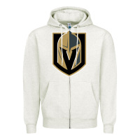 Oatmeal Heather the-vegas-golden-knights-pen Zipper Hoodie - linhVisuals