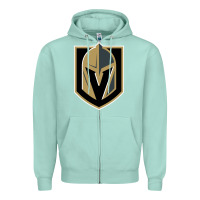 Seafoam the-vegas-golden-knights-pen Zipper Hoodie - linhVisuals