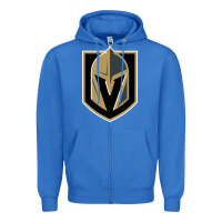 True Royal the-vegas-golden-knights-pen Zipper Hoodie - linhVisuals