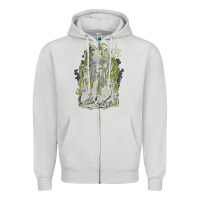 Dove Grey lamb of god music concert Zipper Hoodie - linhVisuals