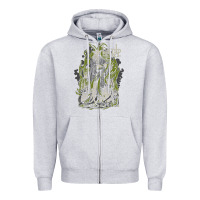 Heather Grey lamb of god music concert Zipper Hoodie - linhVisuals