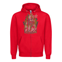 Red lamb of god music concert Zipper Hoodie - linhVisuals