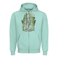 Seafoam lamb of god music concert Zipper Hoodie - linhVisuals