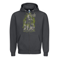 Smoke lamb of god music concert Zipper Hoodie - linhVisuals