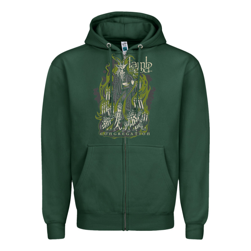 Lamb Of God Music Concert Zipper Hoodie by linhVisuals | Teevron