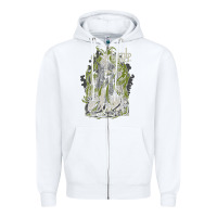 White lamb of god music concert Zipper Hoodie - linhVisuals