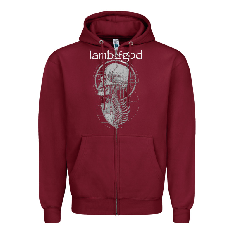 Lamb Of God Music Concert Zipper Hoodie by linhVisuals | Teevron