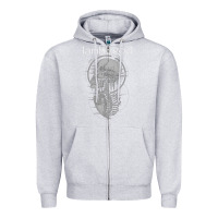 Heather Grey lamb of god music concert Zipper Hoodie - linhVisuals