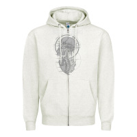 Oatmeal Heather lamb of god music concert Zipper Hoodie - linhVisuals