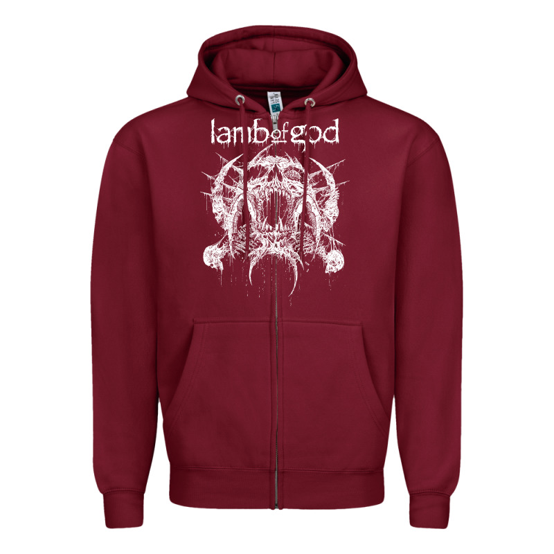 Lamb Of God Music Concert Zipper Hoodie by linhVisuals | Teevron