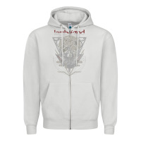 Dove Grey lamb of god music concert Zipper Hoodie - linhVisuals