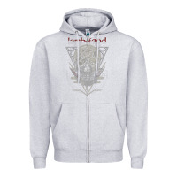 Heather Grey lamb of god music concert Zipper Hoodie - linhVisuals