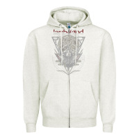 Oatmeal Heather lamb of god music concert Zipper Hoodie - linhVisuals