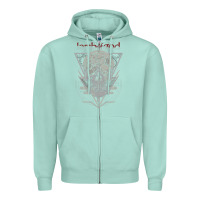 Seafoam lamb of god music concert Zipper Hoodie - linhVisuals