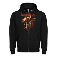 Black lamb of god music concert Zipper Hoodie - linhVisuals