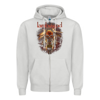 Dove Grey lamb of god music concert Zipper Hoodie - linhVisuals