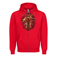 Red lamb of god music concert Zipper Hoodie - linhVisuals