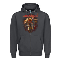 Smoke lamb of god music concert Zipper Hoodie - linhVisuals