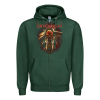 Sports Green lamb of god music concert Zipper Hoodie - linhVisuals