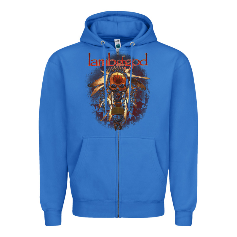 Lamb Of God Music Concert Zipper Hoodie by linhVisuals | Teevron