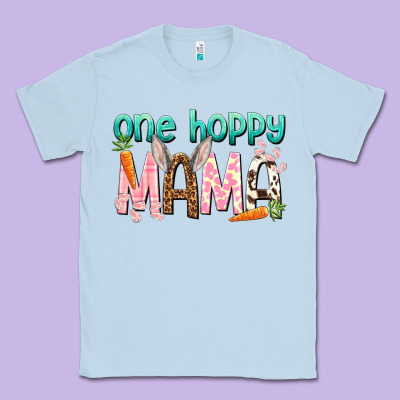 One Hoppy Mama Mother's Day Classic Tee Designed By Howdyjamesfarm