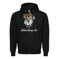 Black birthday and mother's day gift miniature schnauzer mom t shirt Zipper Hoodie - linhVisuals