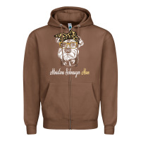 Chestnut birthday and mother's day gift miniature schnauzer mom t shirt Zipper Hoodie - linhVisuals