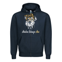 Navy birthday and mother's day gift miniature schnauzer mom t shirt Zipper Hoodie - linhVisuals
