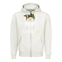 Oatmeal Heather birthday and mother's day gift miniature schnauzer mom t shirt Zipper Hoodie - linhVisuals