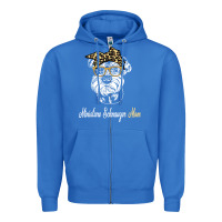 True Royal birthday and mother's day gift miniature schnauzer mom t shirt Zipper Hoodie - linhVisuals