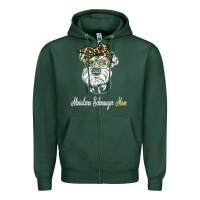 Sports Green birthday and mother's day gift miniature schnauzer mom t shirt Zipper Hoodie - linhVisuals