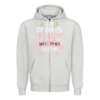 Dove Grey daddy's kitten ddlg littlespace daddy dom cgl t shirt Zipper Hoodie - linhVisuals