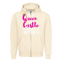 Sandshell i’m the queen of the castle get down you dirty rascal t shirt Zipper Hoodie - linhVisuals