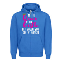 True Royal i’m the queen of the castle get down you dirty rascal t shirt Zipper Hoodie - linhVisuals