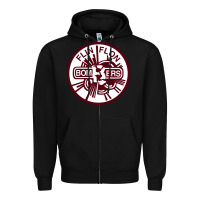 Black the-flin-flon-bombers-pen Zipper Hoodie - linhVisuals
