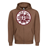 Chestnut the-flin-flon-bombers-pen Zipper Hoodie - linhVisuals