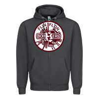 Smoke the-flin-flon-bombers-pen Zipper Hoodie - linhVisuals