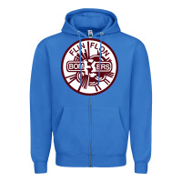 True Royal the-flin-flon-bombers-pen Zipper Hoodie - linhVisuals