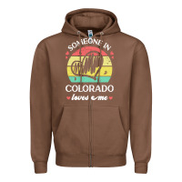 Chestnut someone in colorado loves me t  shirt someone in colorado loves me fun Zipper Hoodie - linhVisuals