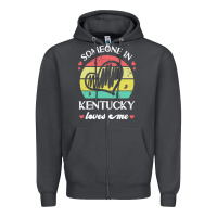 Smoke someone in kentucky loves me t  shirt someone in kentucky loves me fun Zipper Hoodie - linhVisuals